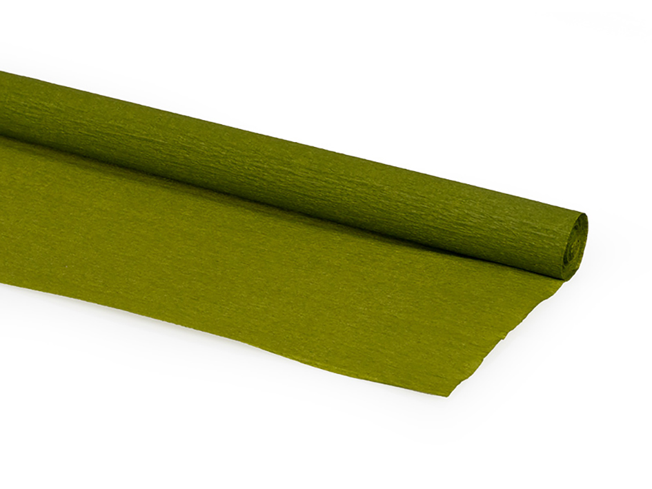 Sadipal Kreppapir S – 50x250cm 32g/m – Moss grønn