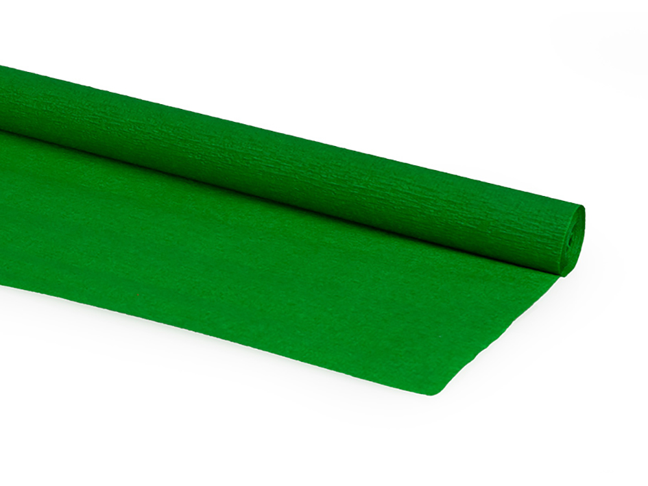 Sadipal Kreppapir S – 50x250cm 32g/m – Mørk grønn