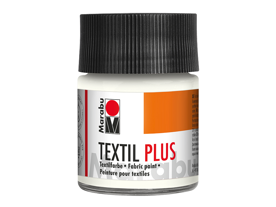 Marabu Textil Plus 50ml - 070 Hvit