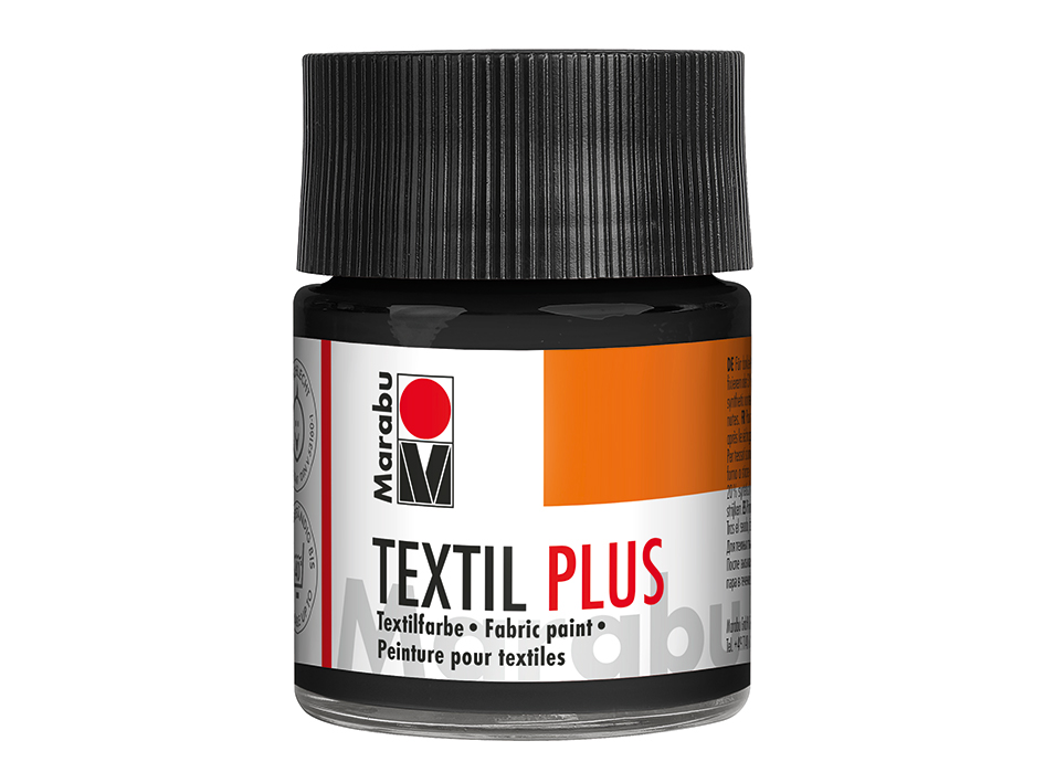 Marabu Textil Plus 50ml - 073 Sort