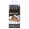 Sakura Pigma Micron sett - Manga tool set 6stk