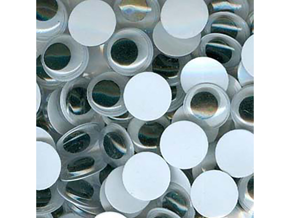 Plastøyne lime 12 mm 80 stk