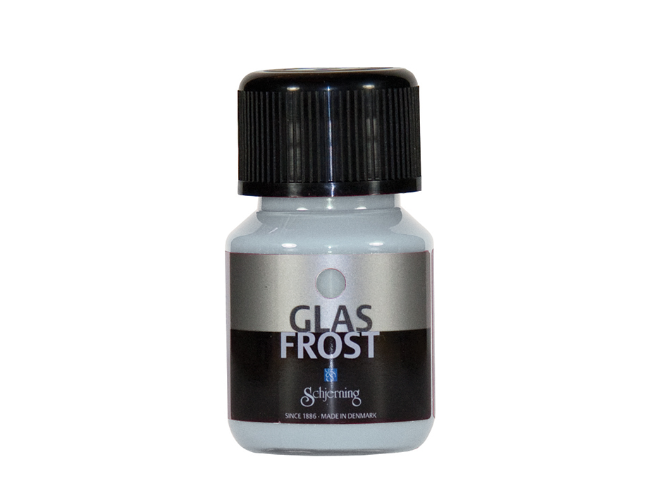 Schjerning Glassfarge 35ml - Frosthvit