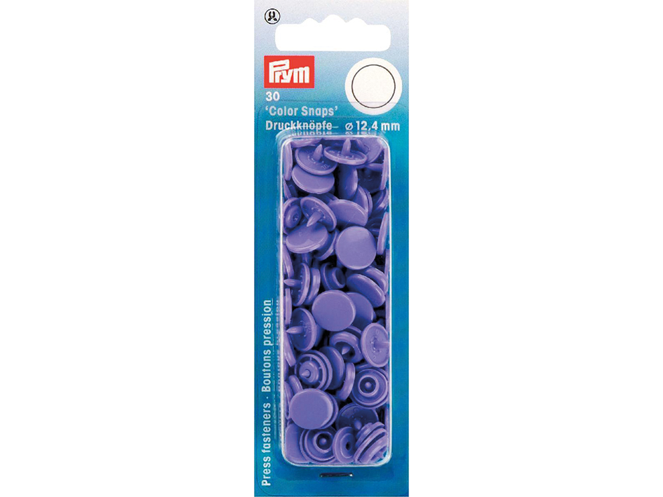 Prym Non-sew Color Snaps – Ø12.4 – Lavendel