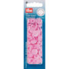 Prym Non-sew Color Snaps – Ø12.4 – Lys rosa