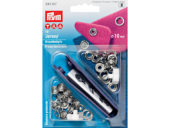 Prym Trykknapper Jersey 10mm 10 stk – Sølv