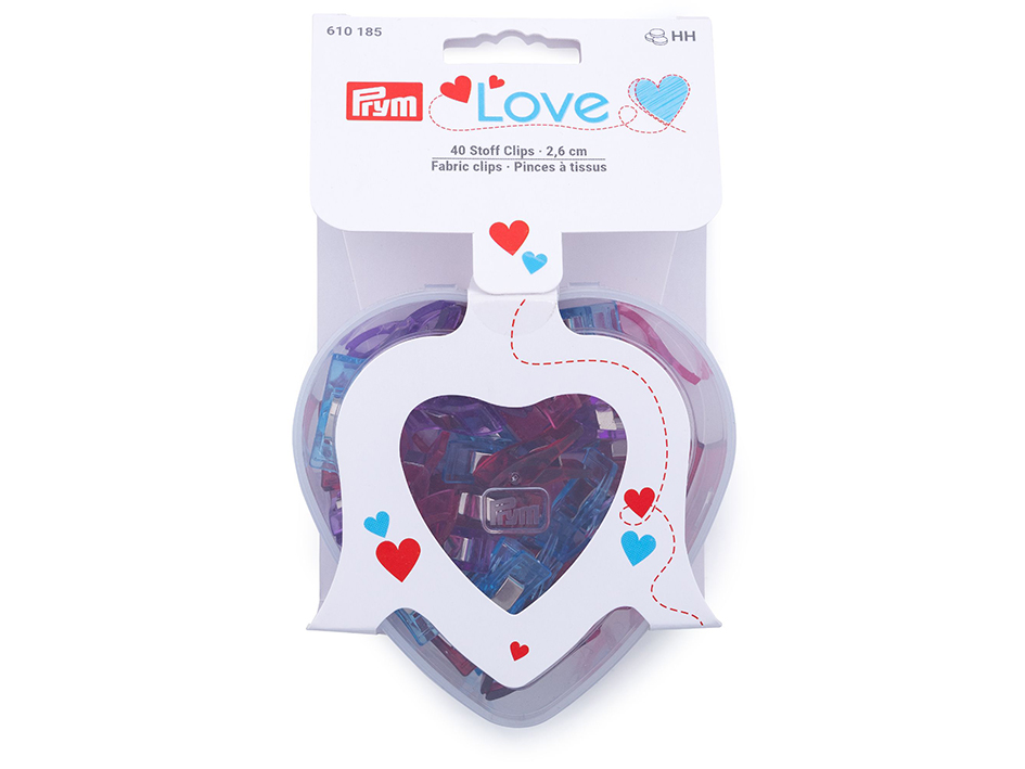 Prym Love – Stoffklips 2,5cm – 40stk