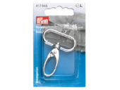 Prym Karabinkrok 30x45mm – Sølvfarget