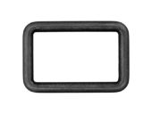 Ring rektanulær 500511 40mm 88 Sort kobber