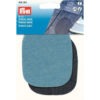 Prym Strykelapp Jeans/Denim - 8x9cm 2par - Lys blå/blå