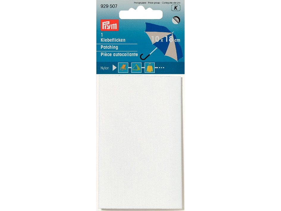 Prym Selvklebende nylonlapp 18x10cm – Hvit