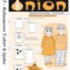 Onion Kids Ragnlanærme T-shirt & kjoler