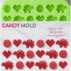 Candy mold Dino and Heart