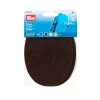 Prym Strykelapp Velour/Lærimit. – 2stk – Mørk brun