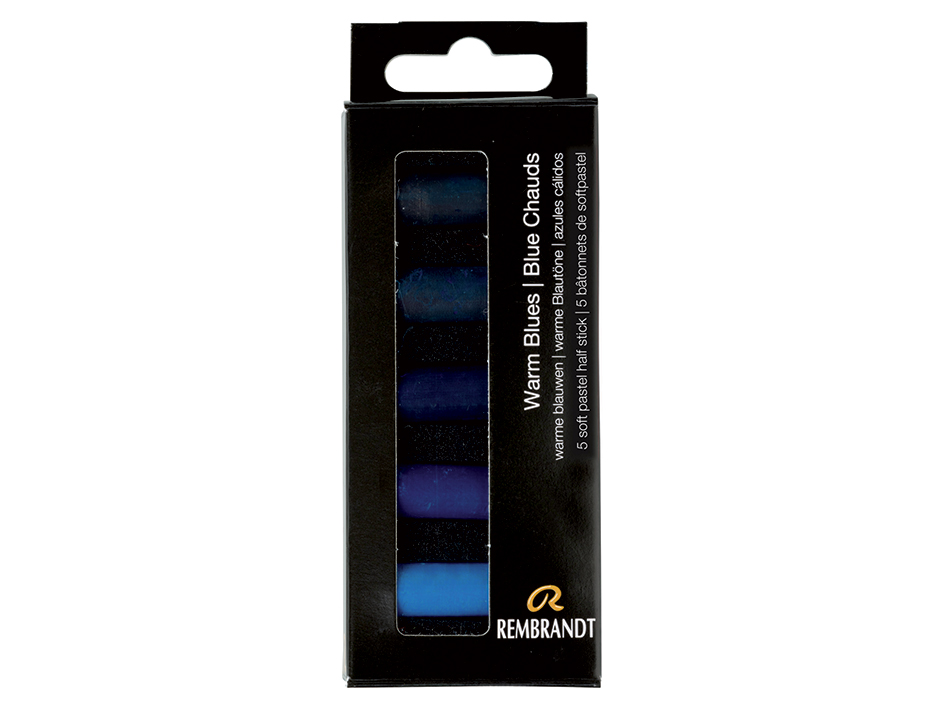 Rembrandt Soft Pastel - Set warm blues 5.5