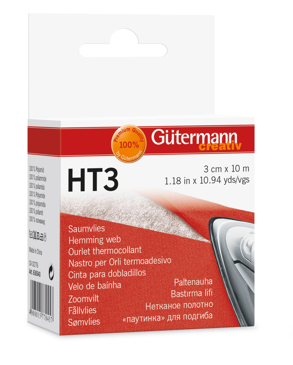 Gütermann HT3 Sømfix -3cm * 10m