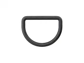 D-ring-  10mm - Sort kobber