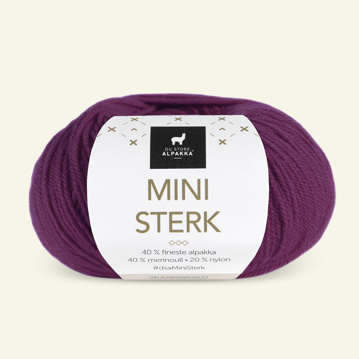 Mini Sterk - 832 rødlilla (Utgått)