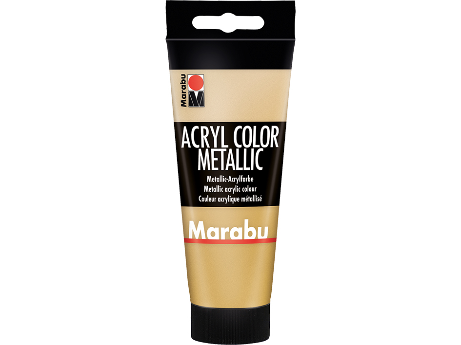 Marabu Acryl Color Metallic 100ml – 084 Gold