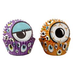 Muffinsform MINI Halloween Eyeball, 100 stk