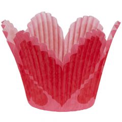 Muffinsform STD Petal Heart, 24 stk