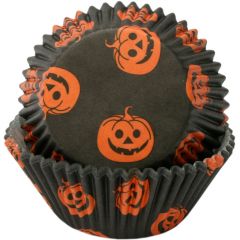 Muffinsform STD Halloween, 50 stk