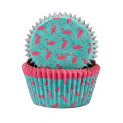 Muffinsform MINI Flamingo, 100 stk