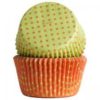 Muffinsform MINI Lime/Orange miniprikker, 100 stk