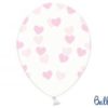 Ballonger med Hjerter 30cm, 6 pk