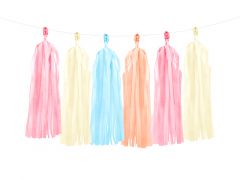 Tassel Garland Pastelmix ca:L2mxH30cm