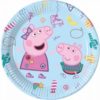 Papptallerken Peppa Pig Compostable 23 cm, 8 stk