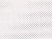 Bomull Poplin - Hvit - Stjerner