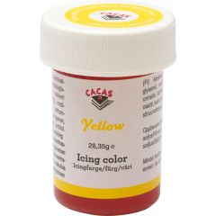 Icingfarge Gul Cacas 28,35 g