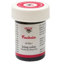 Icingfarge Fuchsia Rød Cacas 28,35 g