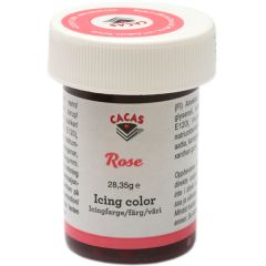 Icingfarge Rose, Lys Rosa Cacas 28,35 g