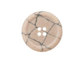 Knapp Resirkulert 453757 4-hull 18mm 16 beige