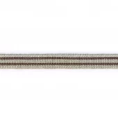 Bånd med striper – 11mm – Brun