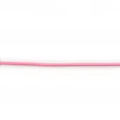 Elastisk snor – 3mm – Lys rosa
