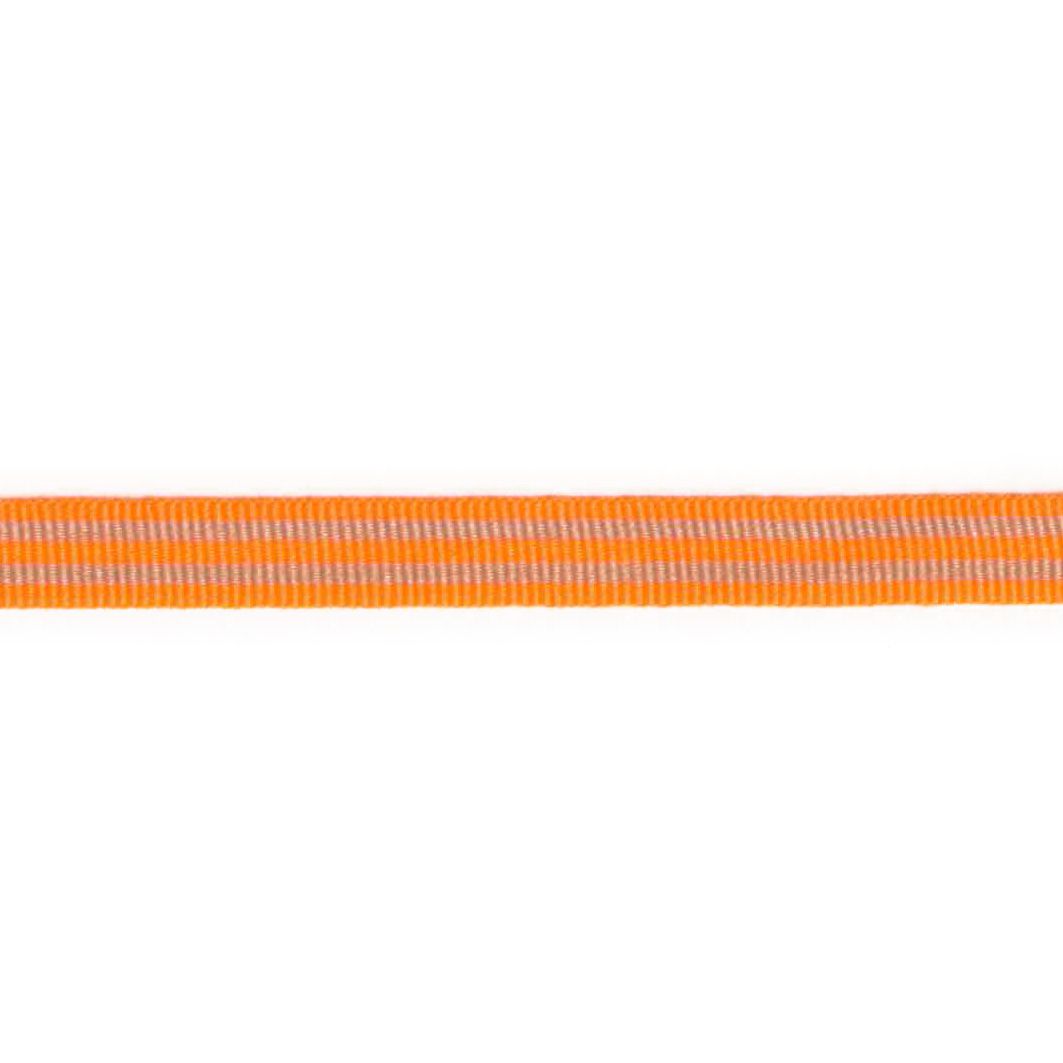Neonbånd med striper – 9mm – Orange