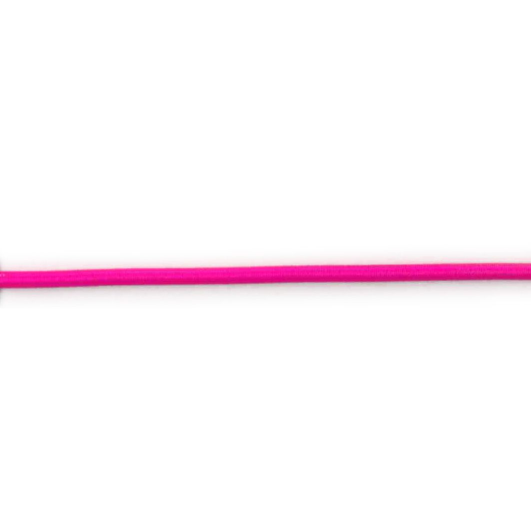 Elastisk snor – 3mm – Rosa