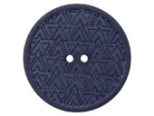 Knapp Resirkulert 453503 2-hull 28mm 68 Mørk blå