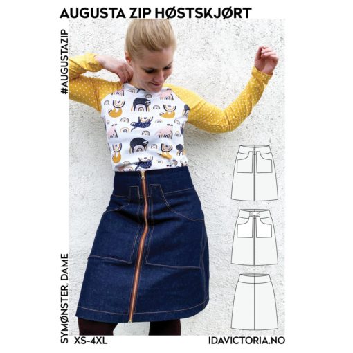 Ida Victoria - Augusta Zip Høstskjørt