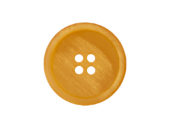 Knapp Resirkulert 453478 4-hull 23mm 40 Mørk gul