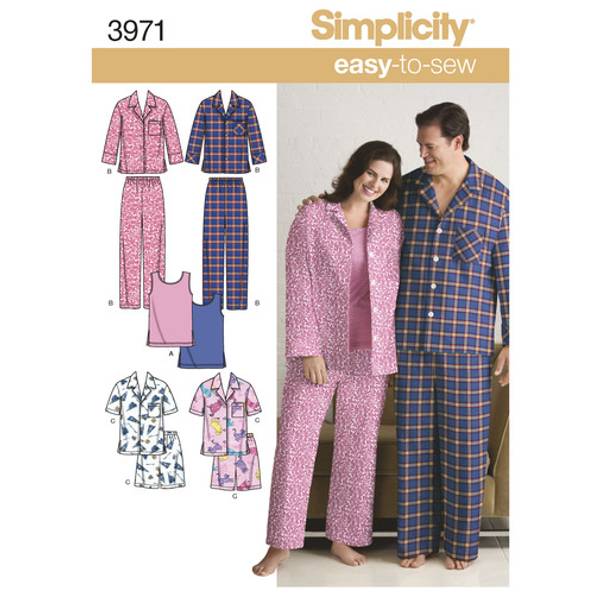 Simplicity - Pysjamas 3971-BB