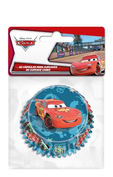 Muffinsform STD Cars, 60 stk