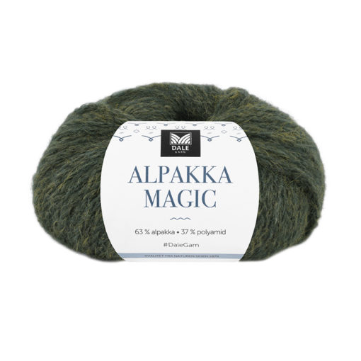 ! - Alpakka Magic - Eføygrønn