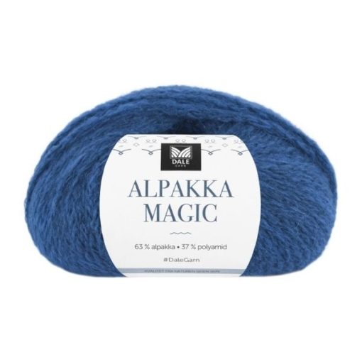 ! - Alpakka Magic - Klar blå