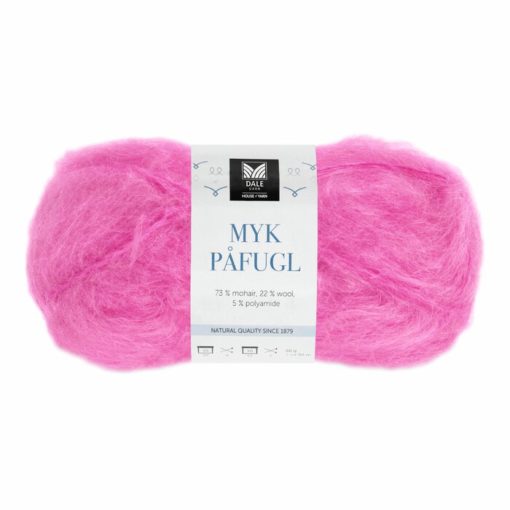 Myk påfugl - 7952 Fuksia