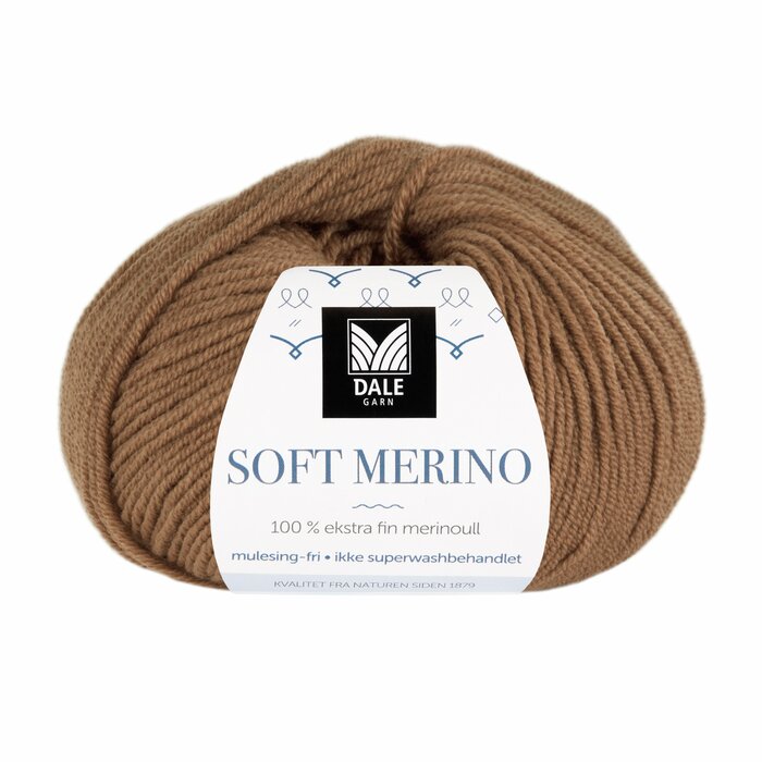 Soft Merino - 3038 Nøttebrun