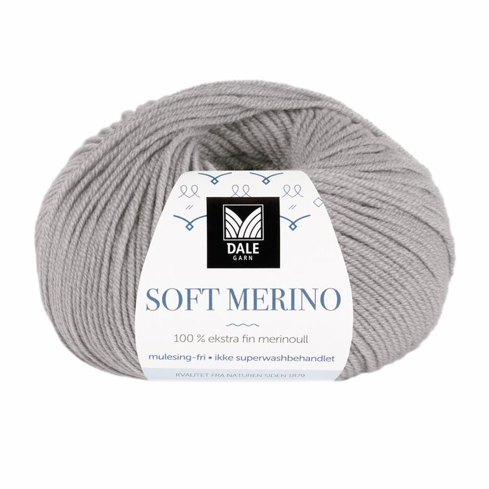 Soft Merino - 3035 Perlegrå